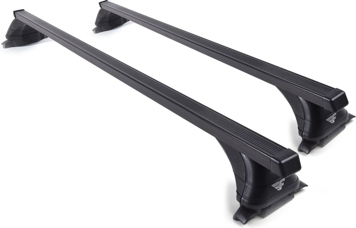 Farad Dakdragers - Nissan Qashqai 2007 t/m 2013 - Open Dakrail - Smal staal - Luxset