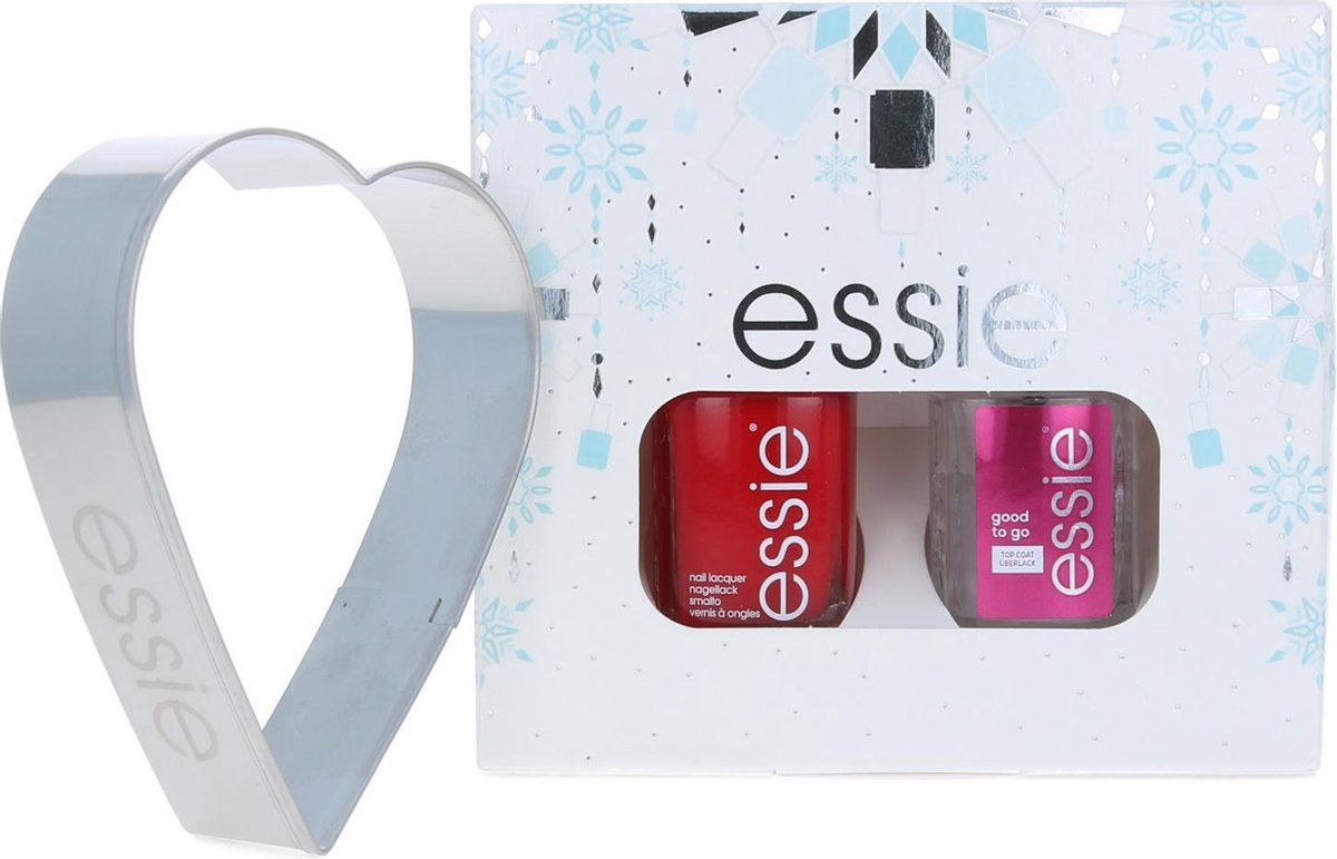 Essie Cadeauset - Russian Roulette - Good To Go Topcoat (Met gratis koekjesvorm)