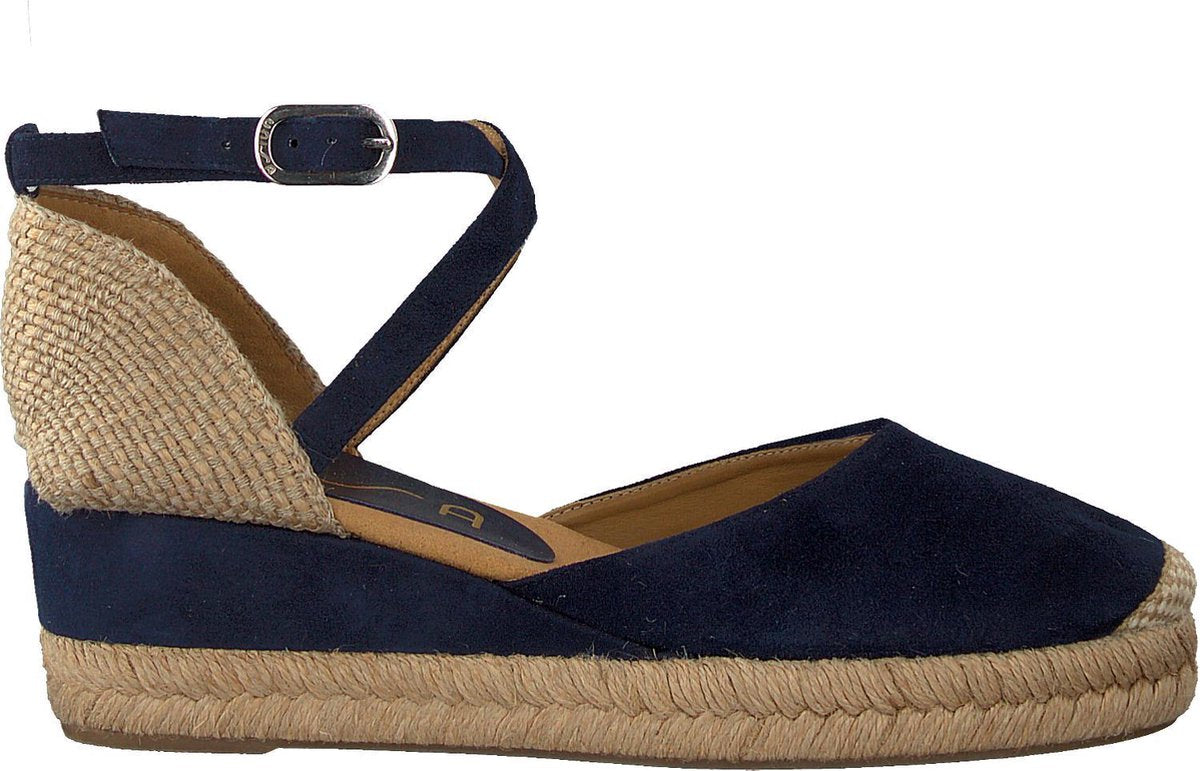 Unisa Caude Espadrilles - Met Sleehak - Dames - Blauw - Maat 36