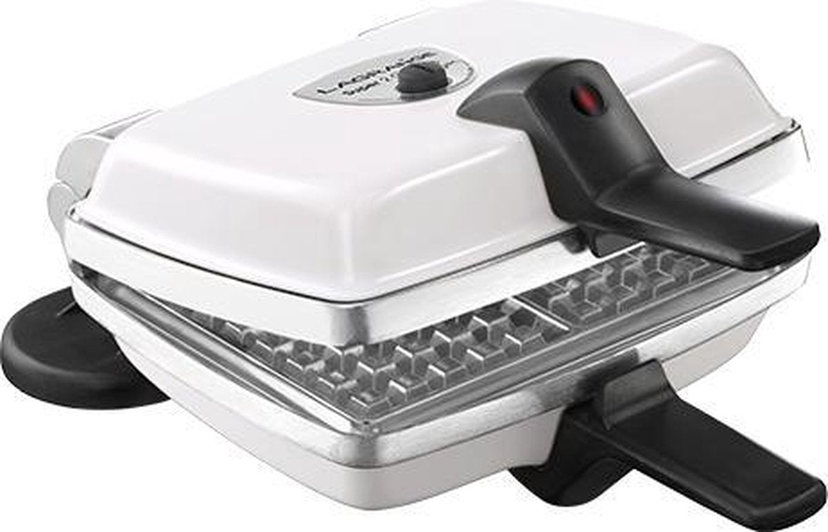 LAGRANGE Super 2 Gaufres Traditionnel 2wafel(s) 1000W Wit wafelijzer