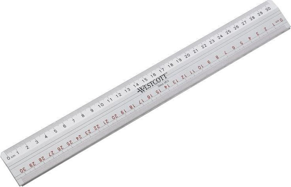 Westcott AC-E10112 Snijliniaal 30cm Met Anti-slip