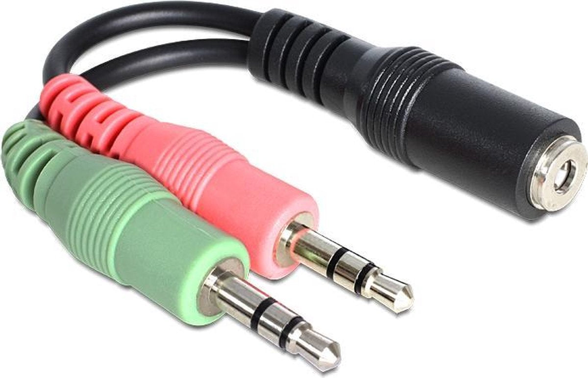 Delock - Adapter Klinkenbuchse 3