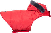 Dog coat trendy red 55cm