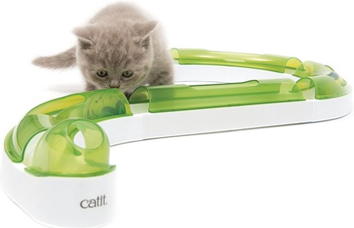 Catit senses 2.0 kattenspeelgoed circuit met balletje