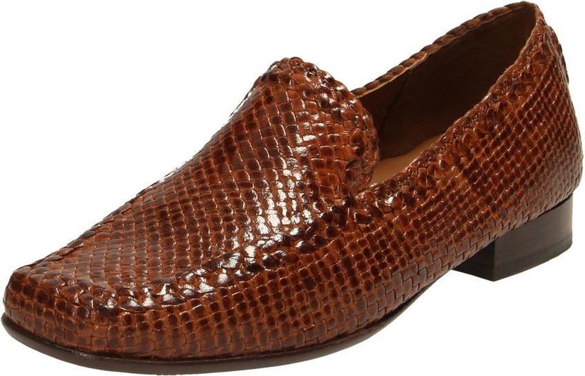 Sioux CORDERA FLORENCE - Volwassenen Instappers - Kleur: Cognac - Maat: 38
