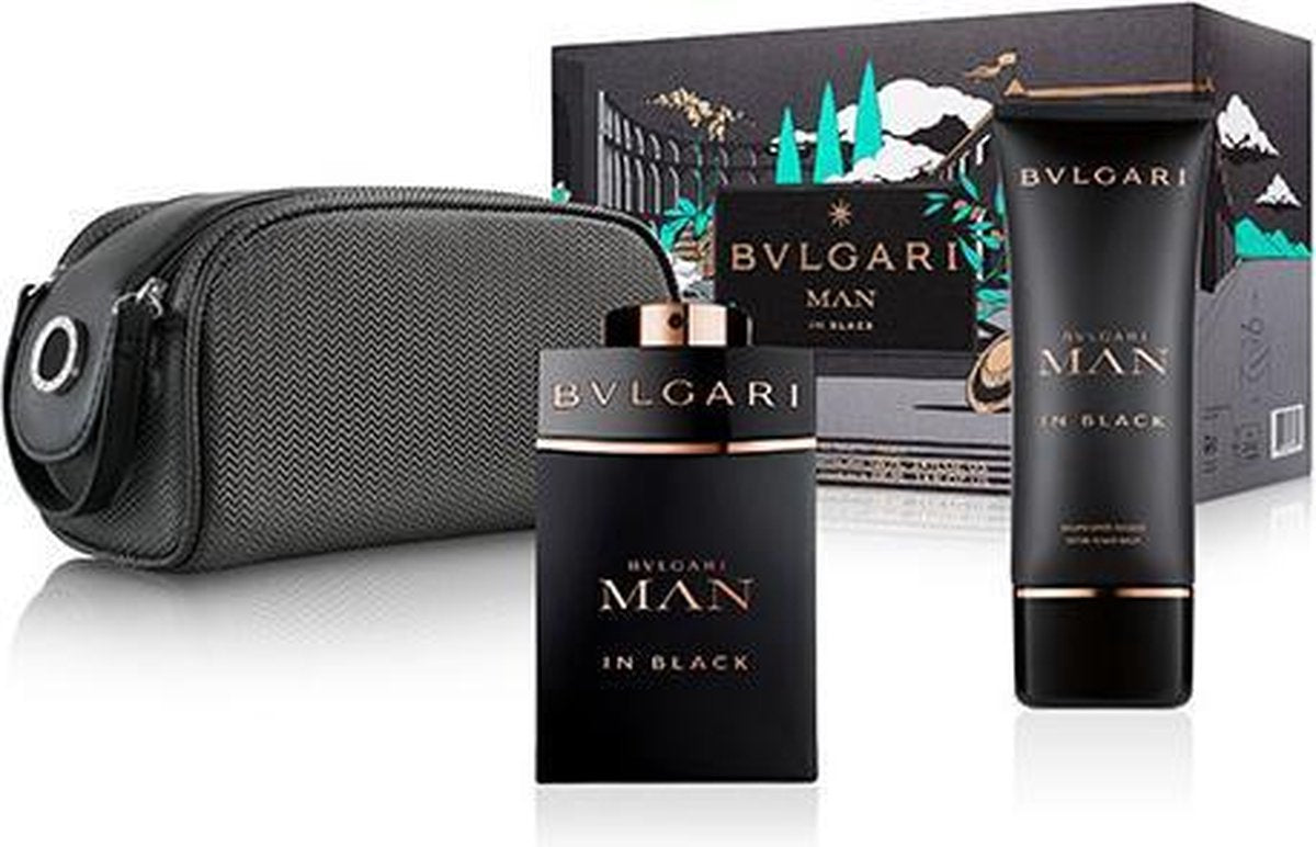 Bulgari Man In Black Edp 100+asb100+nec