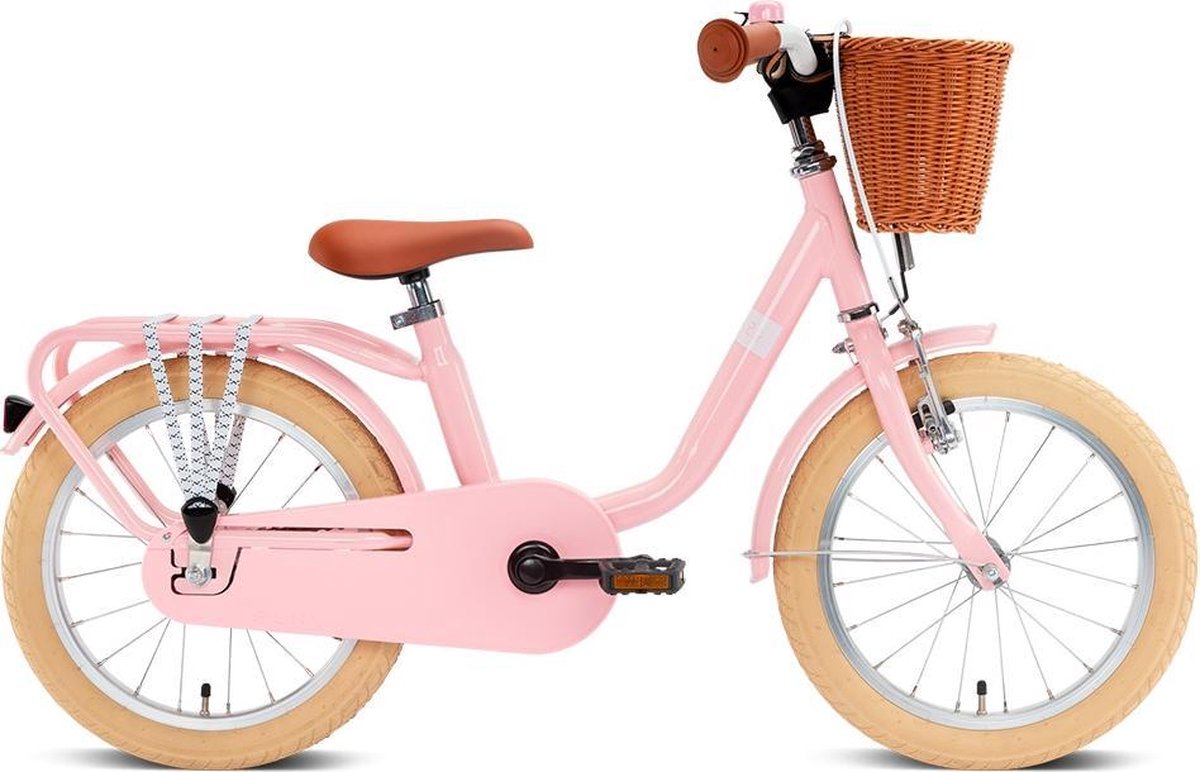 Puky Kinderfiets Vanaf 4 Jaar Steel Classic 16 Retro Roze