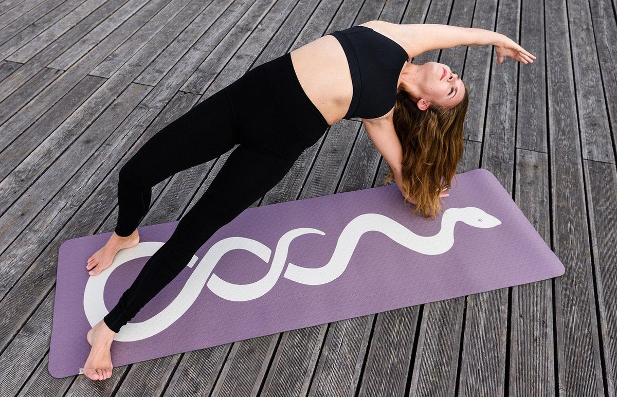 Yogistar Yogamat pro art collection chakra white/red