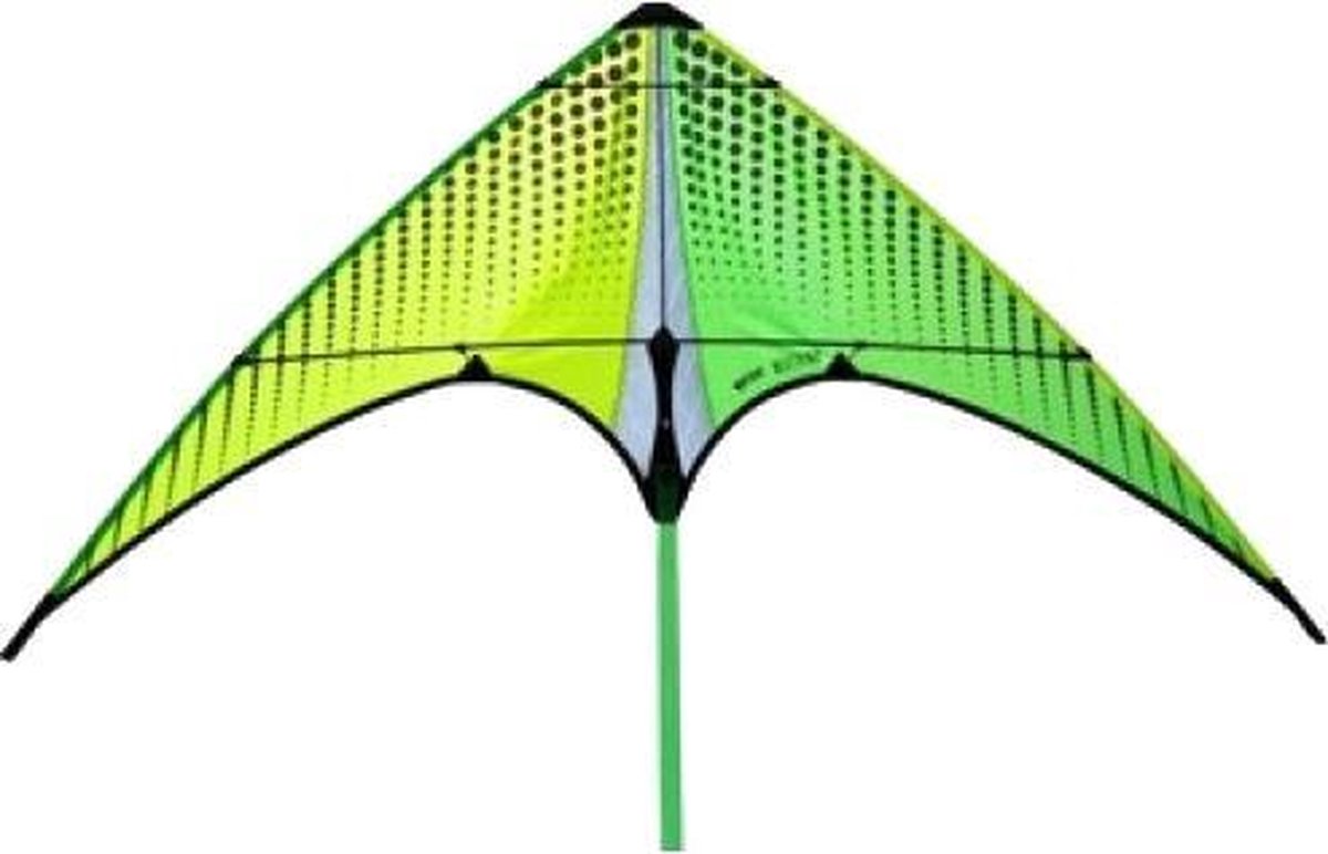 Prism Stuntvlieger Neutrino 100 Cm Nylon/carbon Groen/geel