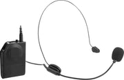 Trevi EM408R - Set van draadloze microfoon met headset - 6.3mm jack universele aansluiting