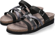 Dames Slippers Mephisto Huleda Black Zwart - Maat 40