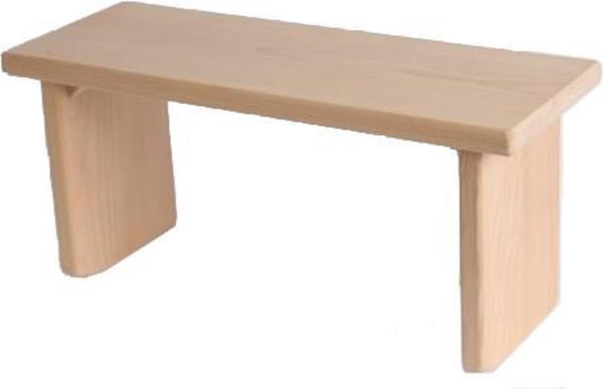 Meditatiebankje Vast XL Beuken