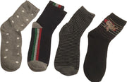 Hoogwaardige Kinder Sokken / Kinder Happy Socks | Set Van 4 - 7-9 Jaar
