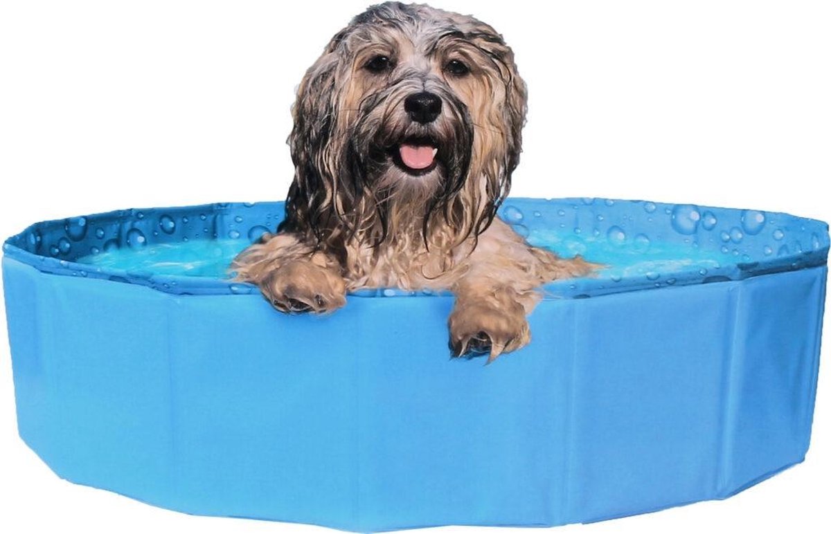Hondenbad - Hondenzwembad - Opvouwbare Dierenzwembad - honden badje -Voorzien van antislip aan de binnenkant -  Verkoeling Voor Huisdieren 120x30cm