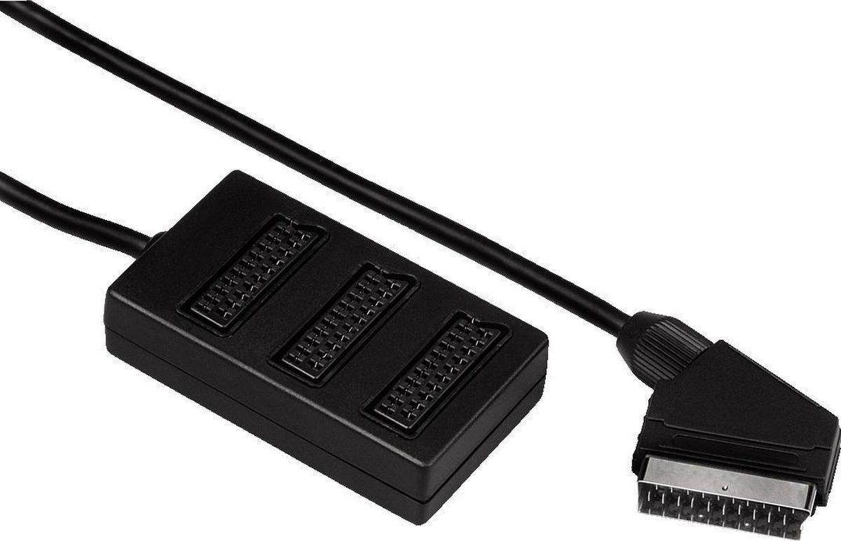 Hama 00011933 SCART-kabel SCART (21-pin) Zwart