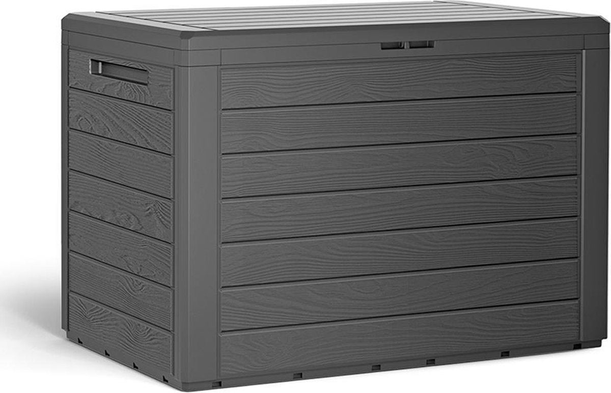 Deuba Opbergbox - Antraciet - 190L- 78 x43