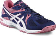 Asics Gel-Hunter 3 Indoorschoenen Dames  Sportschoenen - Maat 37.5 - Vrouwen - blauw/roze/wit