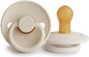 FRIGG Fopspeen maat 1 - 0-6 maanden - Cream - Natuurrubber