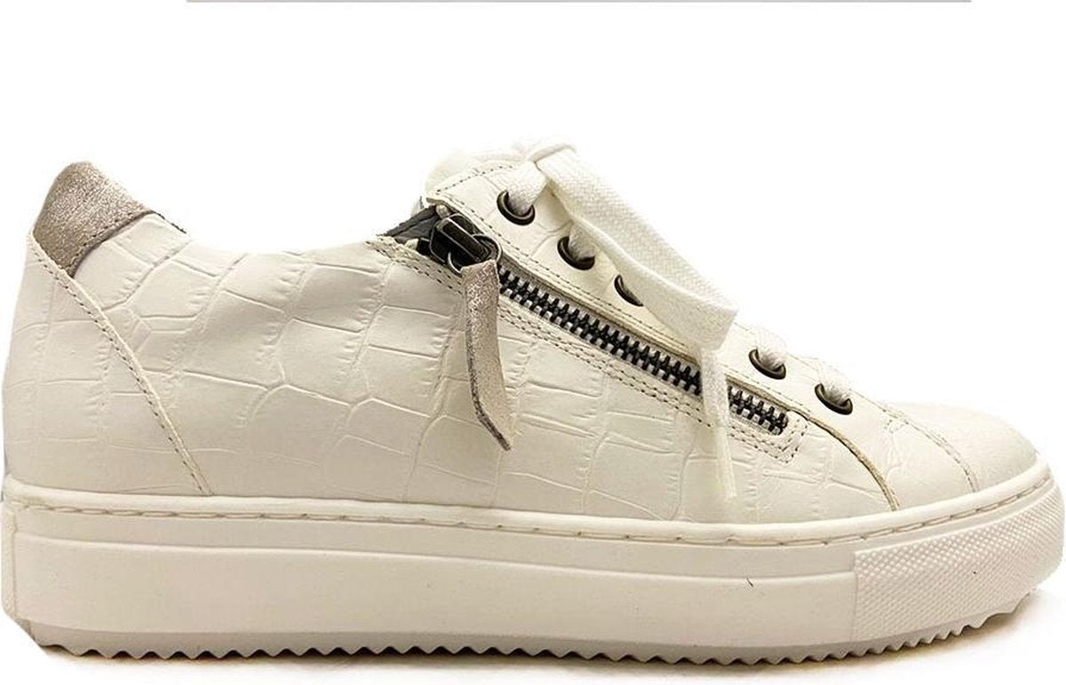 Witte Verhulst Veterschoenen Tara Wijdte K