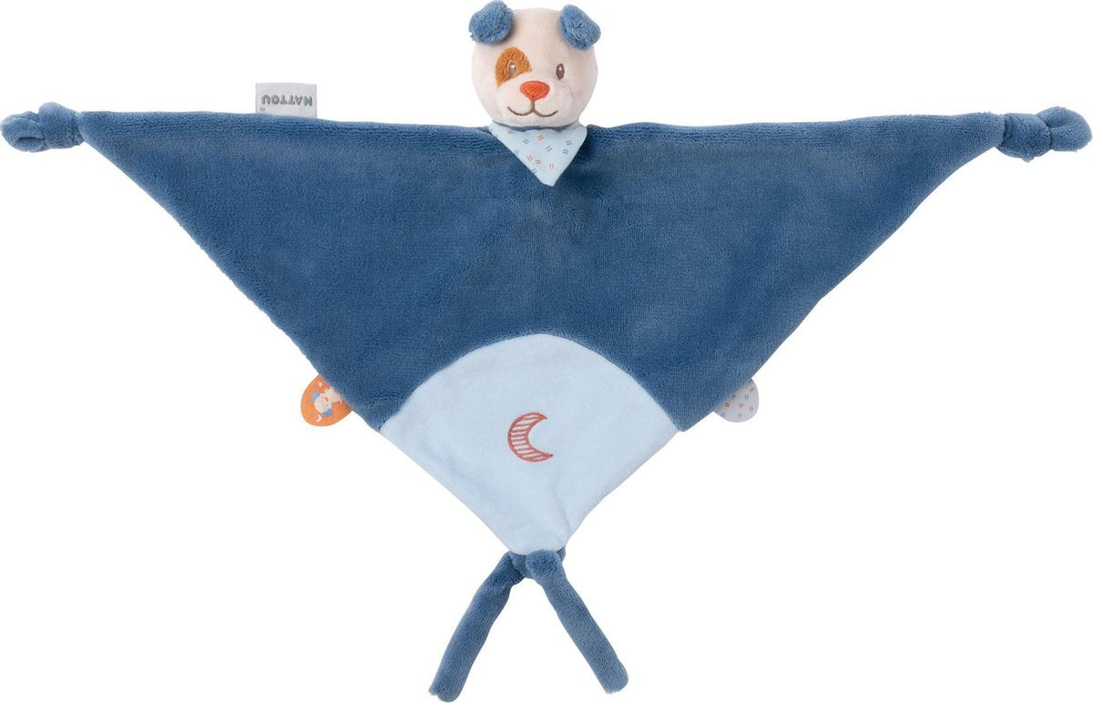 Nattou Hond Jim - Maxi Doudou Knuffeldoek - 60 x 40 cm