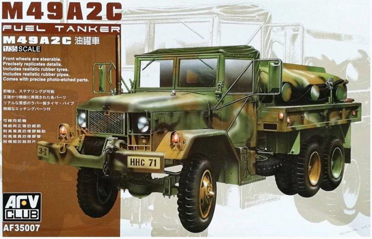 AFV Club | AF35007 | M49A2C Fuel Tanker | 1:35