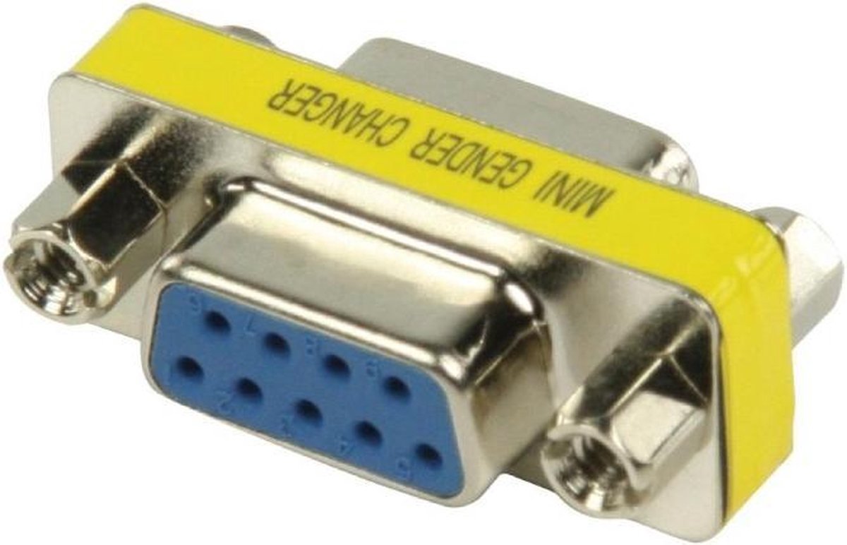 OKS 9-pins SUB-D (v) 9-pins SUB-D (v) koppelstuk - compact