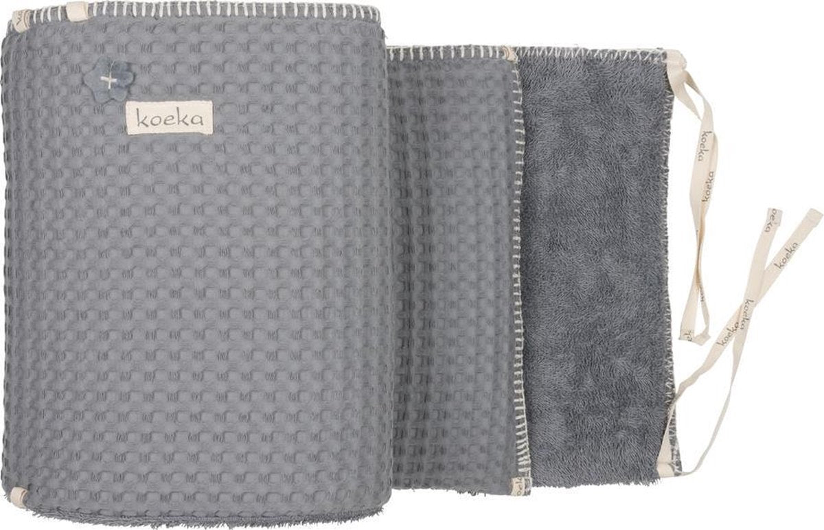 Koeka Bedbumper / parkomranding Amsterdam - steel grey 180x30cm
