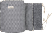 Koeka Bedbumper / parkomranding Amsterdam - steel grey 180x30cm