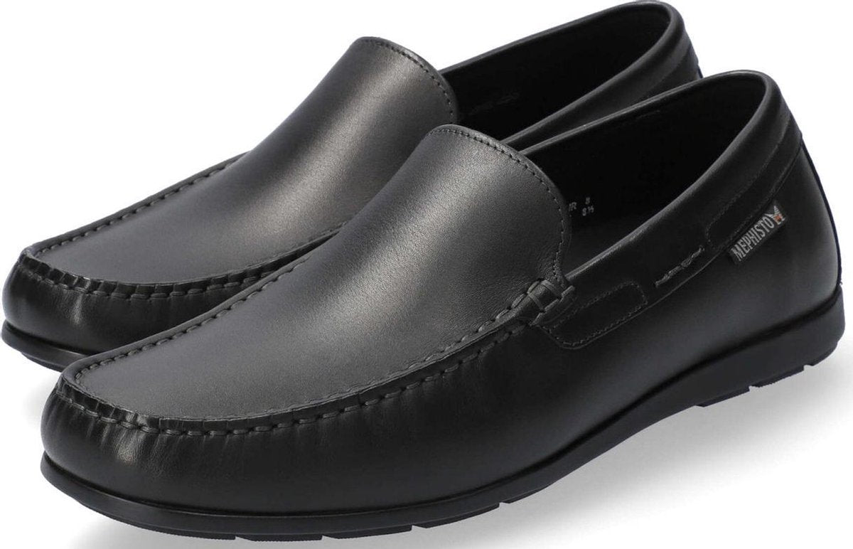 Mephisto ALGORAS Heren Mocassin - Zwart - Maat 44
