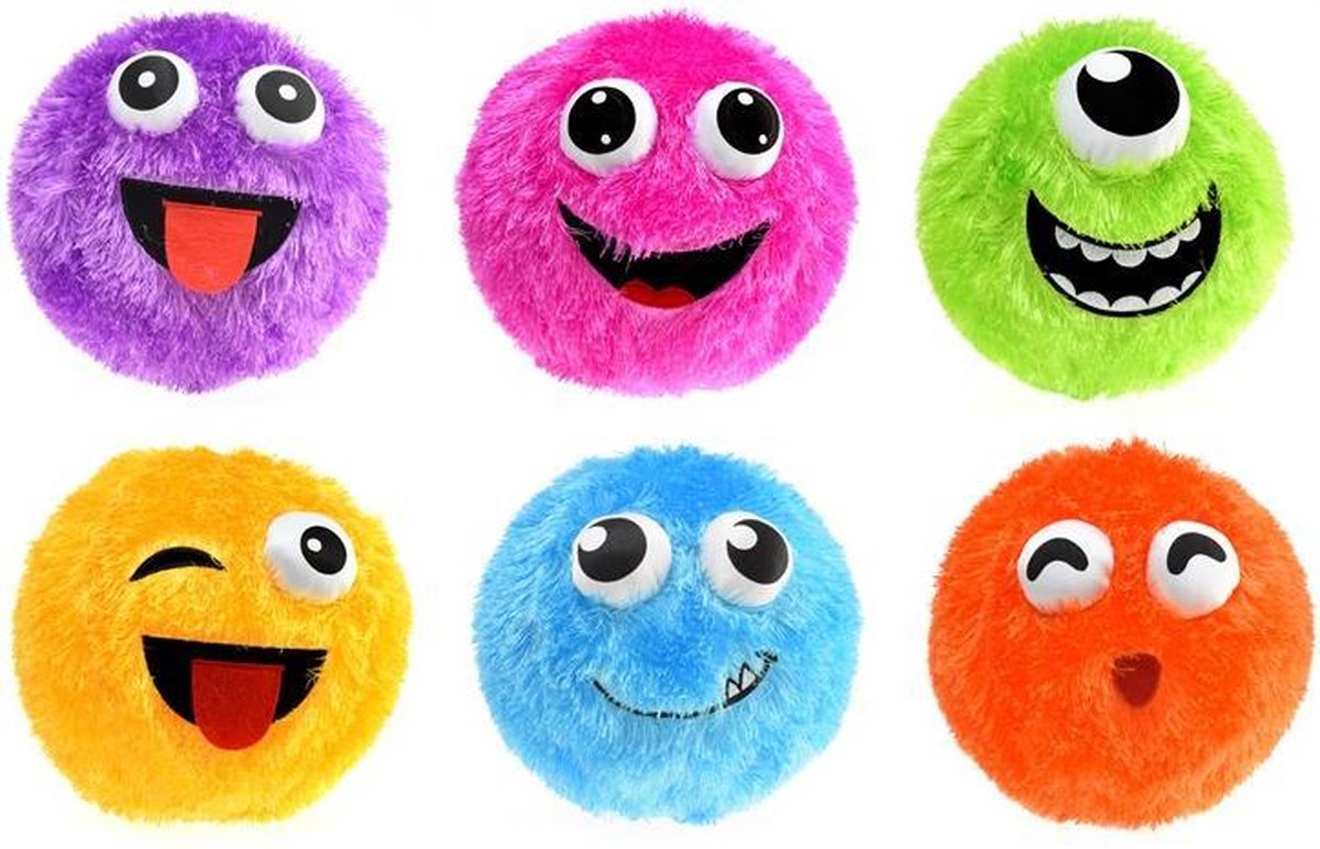 Fuzzy Opblaasbare Gezichtbal