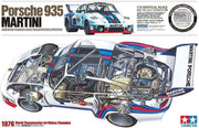 Tamiya 300012057 Porsche 935 Martini m. PE Auto (bouwpakket) 1:12
