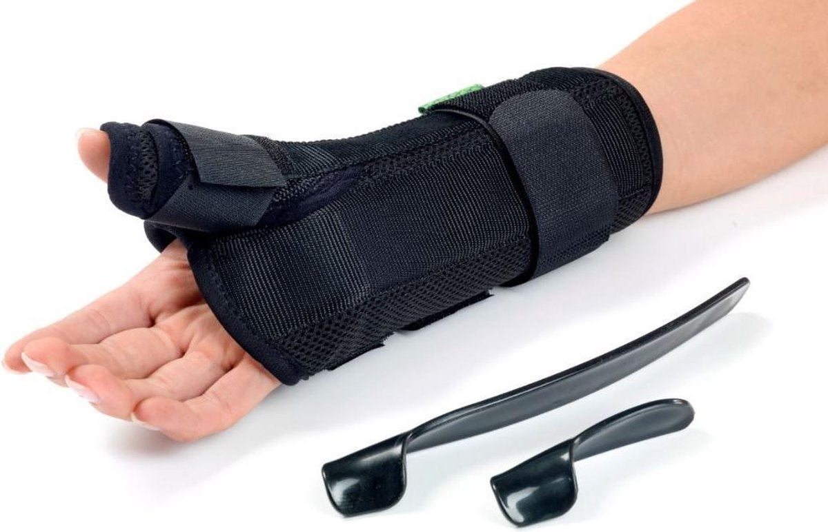 duim- & polsbrace  Polsomtrek: 16-18 cm Rechterhand