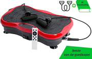 Discision Trilplaat Fitness - NL Handleding - Weerstandbanden - Bluetooth - Rood