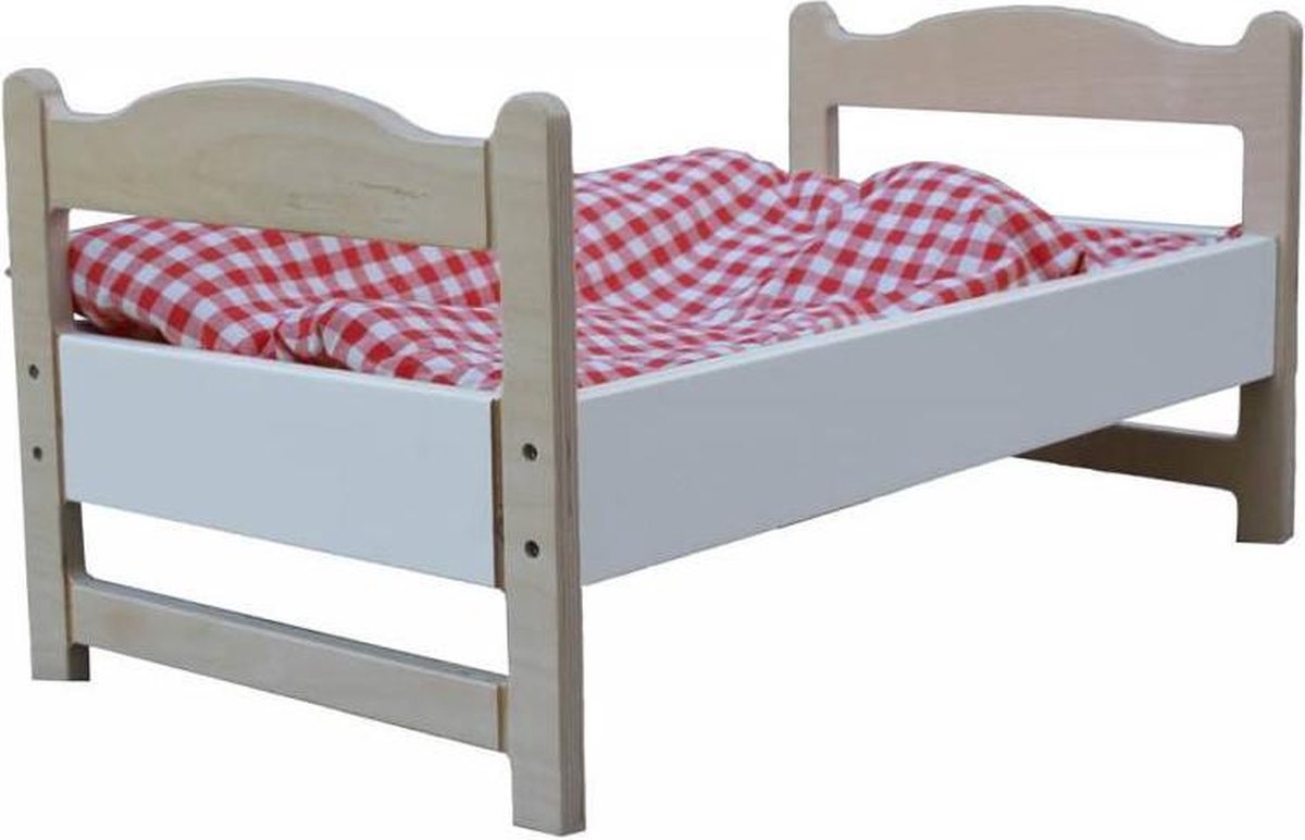 Poppenbedje wit