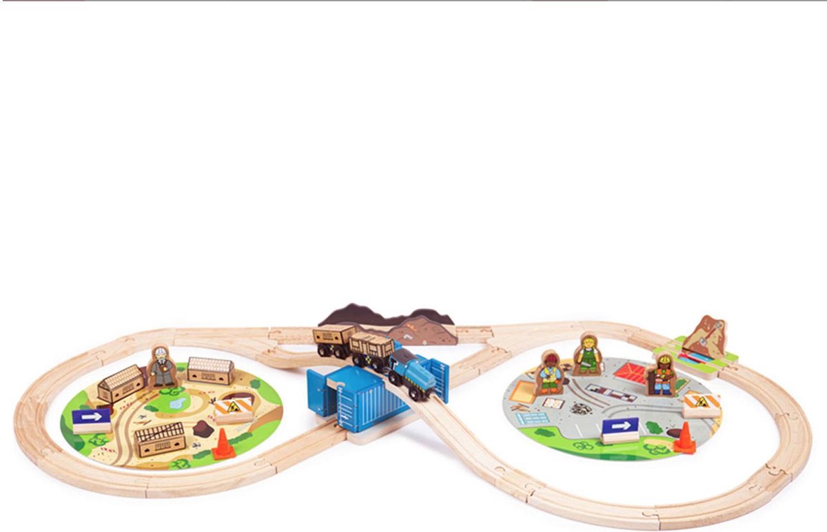 Houten Treinset Constructie