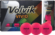 Volvik - Vivid golfbal - 12 pack - roze
