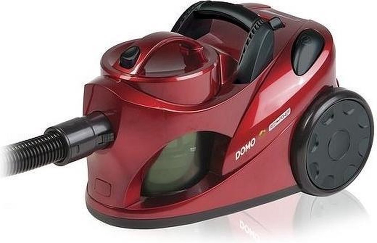 UITVERKOCHT Domo DO7279S - Stofzuiger zonder zak - ECO - 1000W - Rood