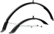 Simpla Spatbordenset Ubiquit 45 28 Inch Zwart/grijs