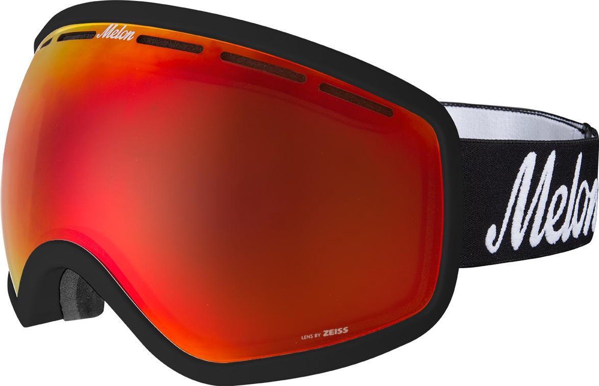 Melon Chief goggle black / black logo / red chrome