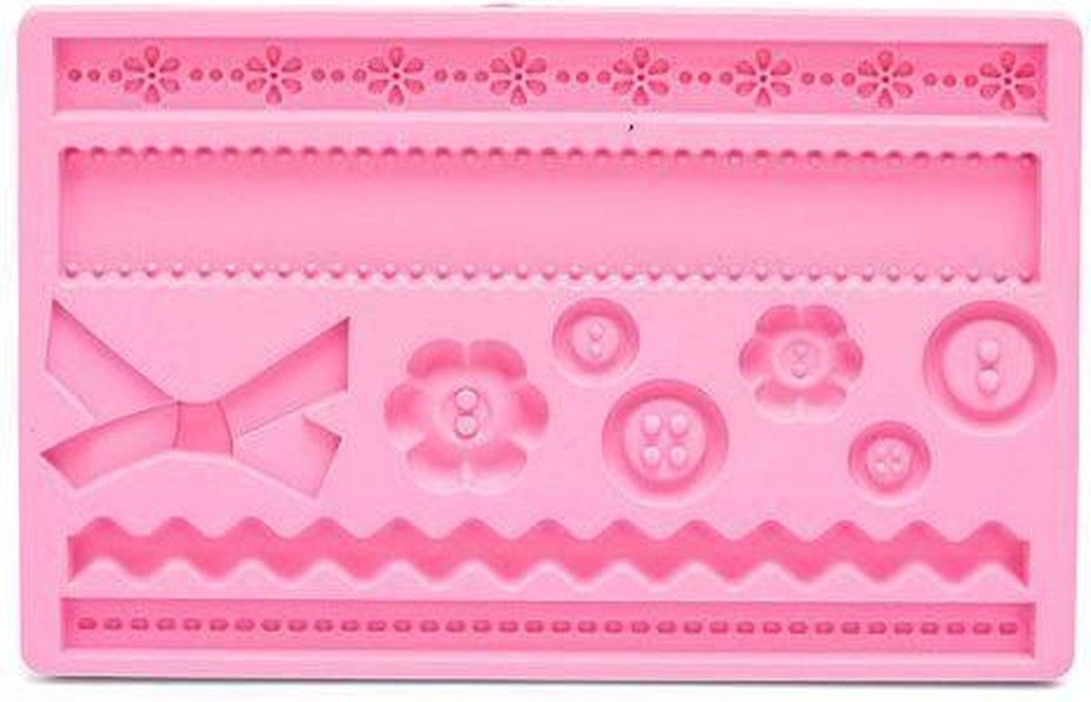 Medina Bakaccessoire 20 X 12 Cm Siliconen  Fondant-Vorm