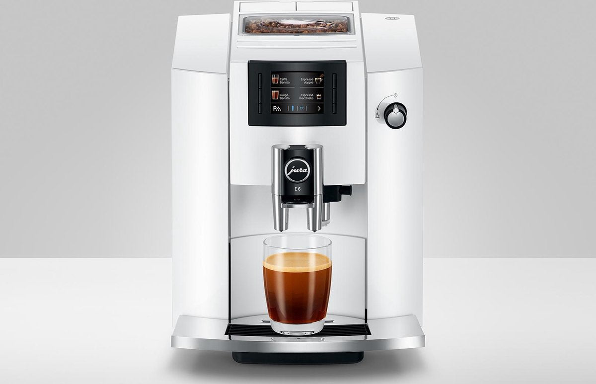 Jura E6 Piano White