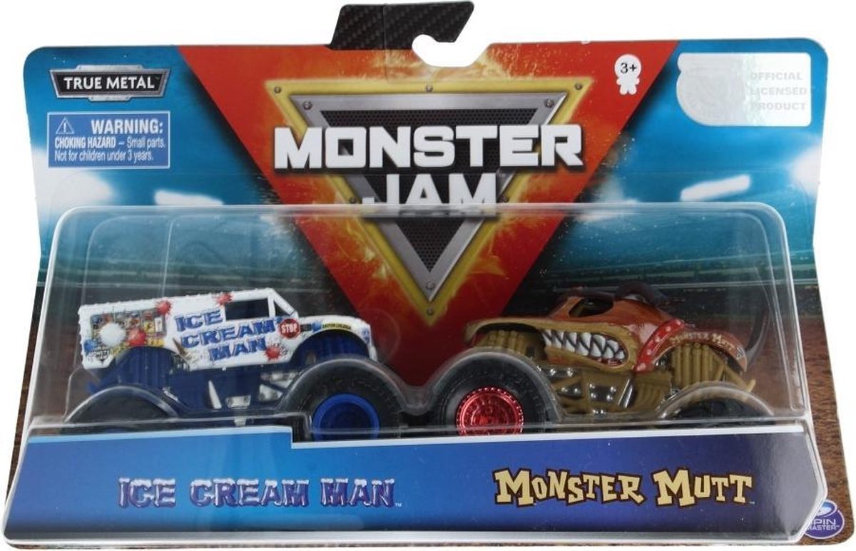 Monster Jam 1:64 Die-cast Color Change 2-pack Grave Digger the Legend & Grave Digger
