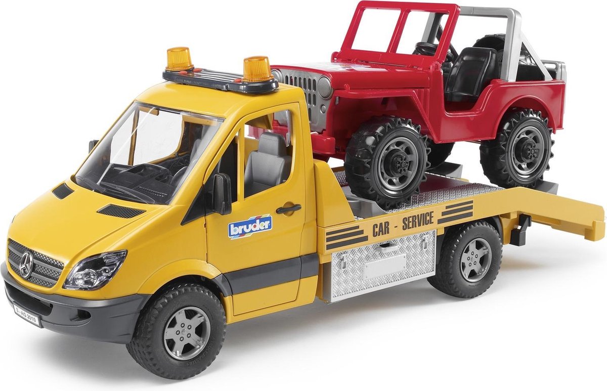 Bruder - Mercedes Benz Sprinter w. Jeep (2535)