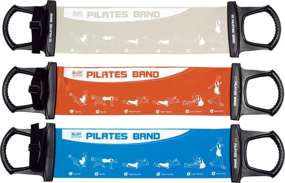 Aerobic Body Sculpture Pilates Band Bb-2350 Blauw