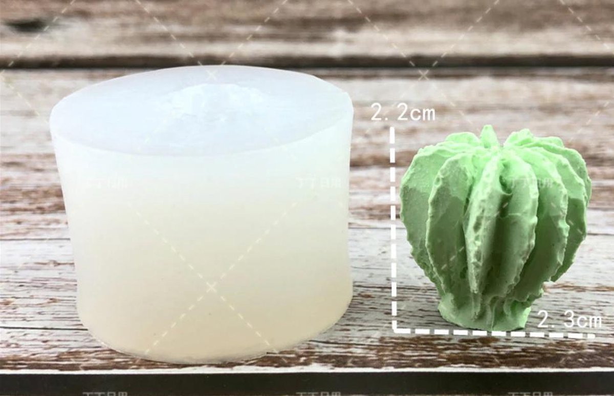 Cactus Plant Epoxy Mallen Flexibel Kunsstof Epoxy Mold Gietmal Zeep Siliconen Mallen Chocolade Mal