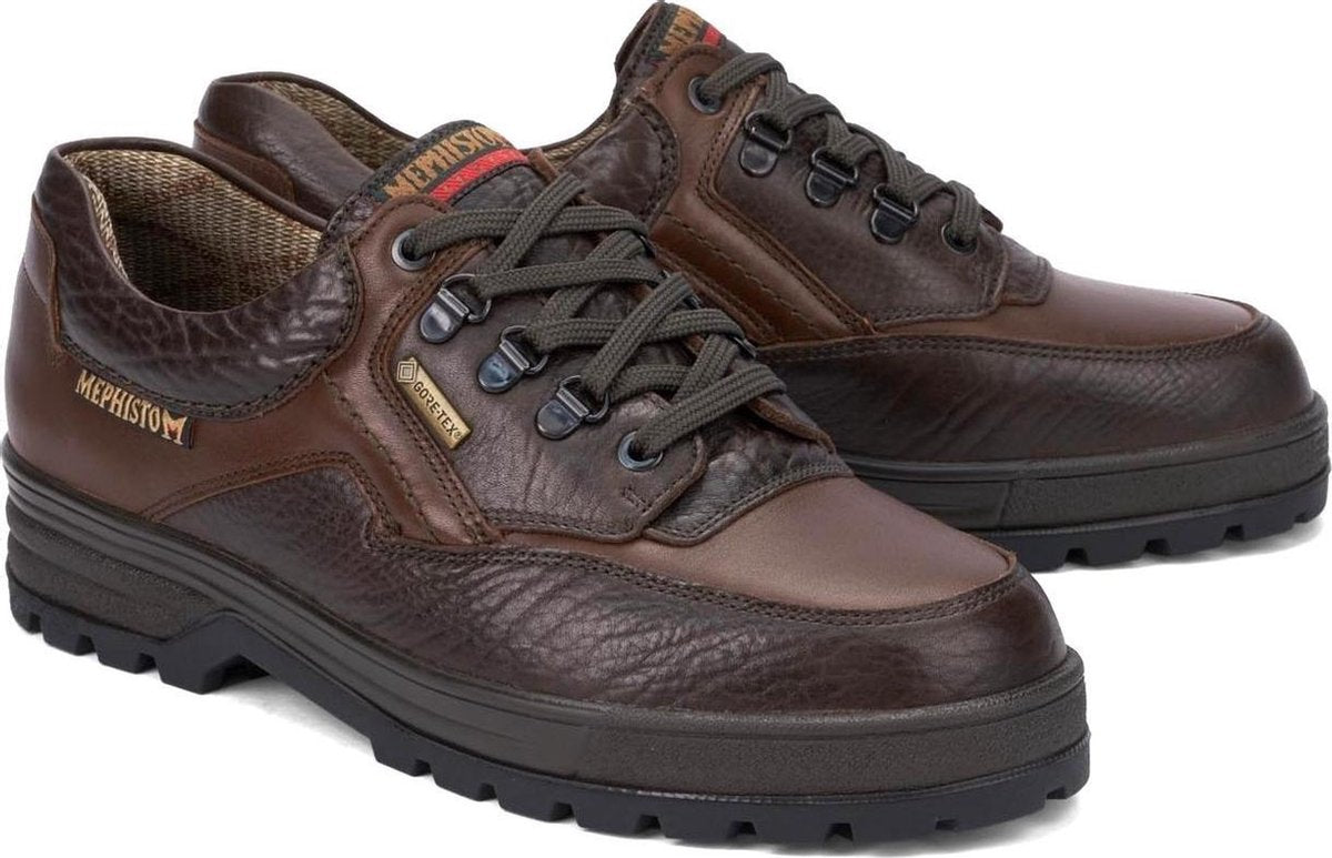 Mephisto BARRACUDA heren veterschoen - GORE TEX - donkerbruin - maat 48