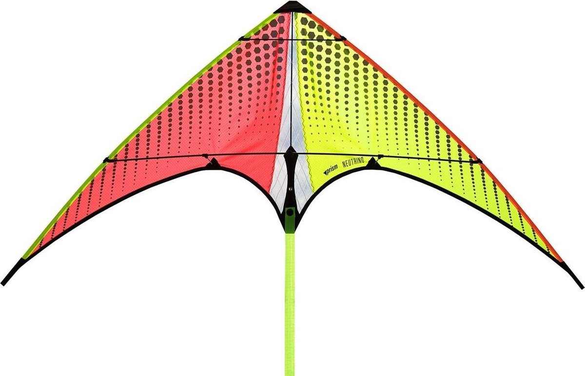 Prism Stuntvlieger Neutrino Mimosa 100 Cm Nylon Rood/geel