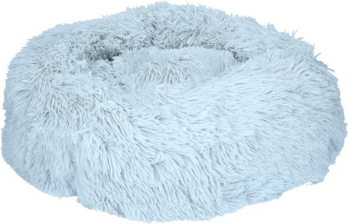 Super zachte Let's Fluffy Donutmand Licht grijs mt M