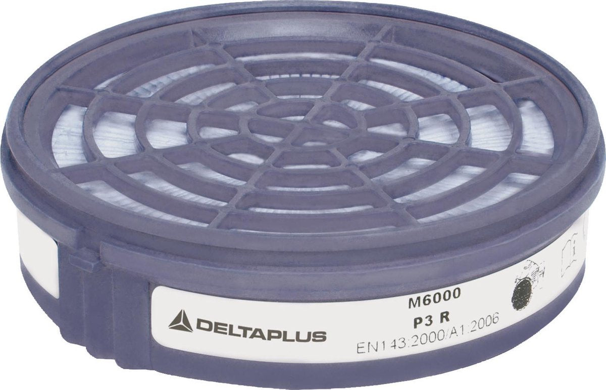 SET VAN 2 FILTERPATRONEN P3 VOOR HALFGELAATSMASKER DE SERIE M6000 JUPITER