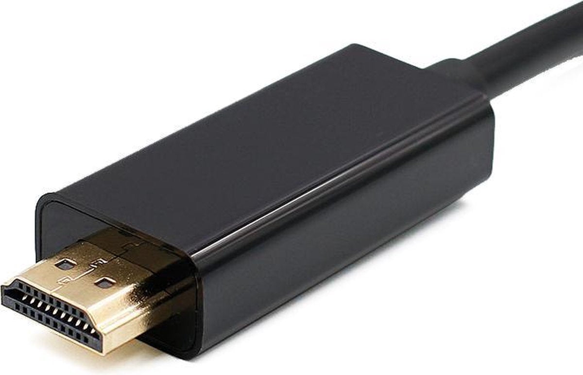 XIB Mini Displayport / Thunderbolt naar HDMI male kabel 1.8m - Zwart